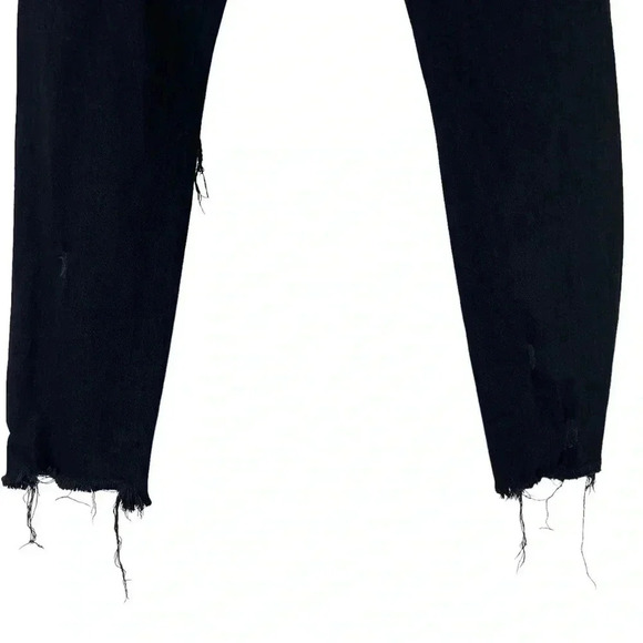 Pistola ‘Nico Into The Void’ Distressed  Ring Zipper Black Denim Jeans Size 25 - Picture 8 of 10